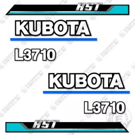 Aftermarket Fits Kubota L3710 HST Decal Kit Tractor Decals Aftermarket Sticker Set!