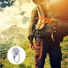 ZOVEDAIUG Digital Pocket Clip Watch for Men Carabiner Watch Backpack