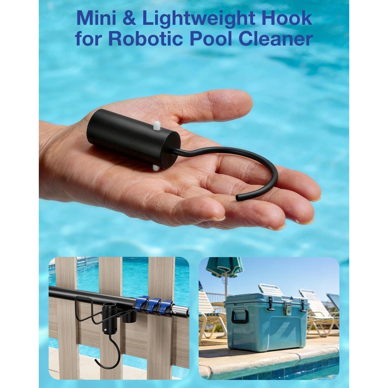 Hook for All Robotic Pool Cleaner, Stainless Steel Hook for
