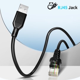 LIENIAO (2PCS) Barcode Scanner USB Cable for Honeywell MS9520 MS5145 MS1690 MS1890 MS9524 MS9535 Voyager MS9540 MK9540 MS9541 MS9544 MS9590 MS9590i Fusion MS3780 Barcode Scanner Cord