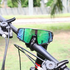 BangLong Cycling Glasses Sports Sunglasses, UV400 Protection Fishing Driving Running Baseball Sunglasses for Men Women (Green)