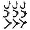 SIIMOO 9 Pcs ABS Storage Shed Tool Hooks Shed Tool