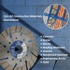 115mm Diamond Cutting Discs For Angle Grinder, SX-16 MegaMax Segmented
