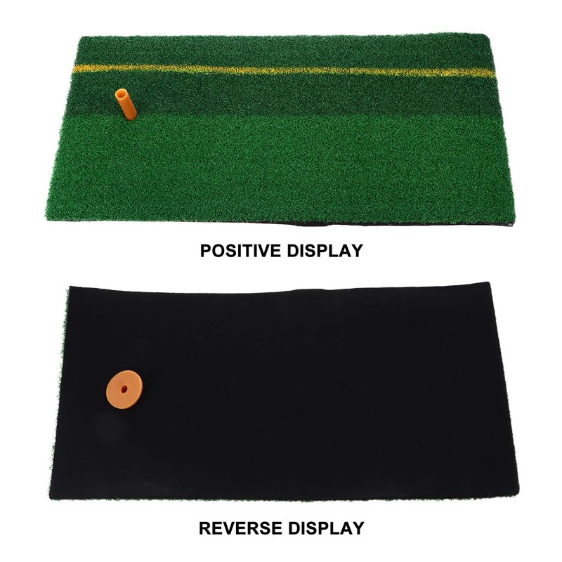 BESPORTBLE 1 Set Golfing Training Turf Mat Portable Practice Pad