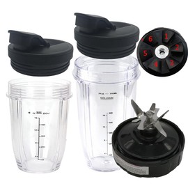 Joystar 1pcs 6 FINS Gear Extractor Blades Assembly Works with nutri ninja models: Nutri NinjaProBL450-70/BL456-70/BL451-70/BL454-70 Nutri Ninja Auto-iQ BL480-70/BL480D-70/BL481-70/BL482-70/BL490-70