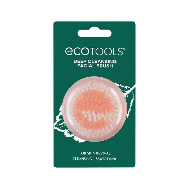 ECOTOOLS, Cepillo de Limpieza Profunda, Cepillo Facial Exfoliante, Vegano, Libre