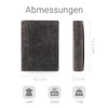ekavale Men's Leather Wallet with RFID Protection - Practical Portrait