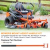 RALZAOTO 088-3500-00 Mowers Mount Assist Handle Kit Lawn Mower Grab
