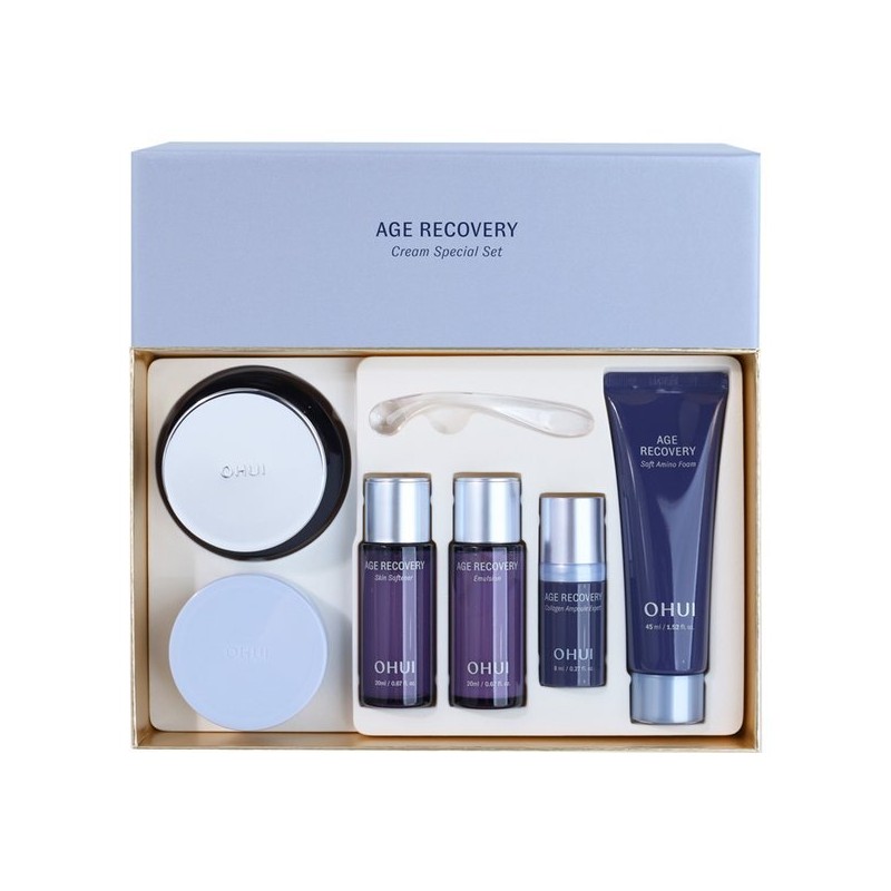 O HUI 오휘 에이지 리커버리 크림 스페셜 세트 50ml+50ml(리필) O