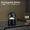 SAIWEYA Modern Cordless Mushroom Small Table Lamp Touch LED Lamps,