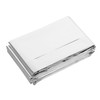 Gatuida 1pc Double Sided Foil Rescuing Blanket Thermal Insulation Emergency