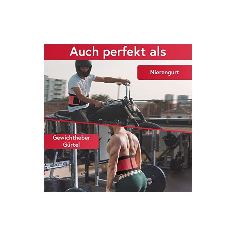 Vigo Sports Back Brace Machine Washable - Anti-Sweat Kidney Belt