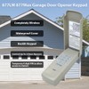 Garage Door Wireless Keypad 315 MHz 390 MHz Door Opener
