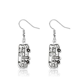 TGBJE Christmas Movie Inspired Jewelry Cousin Eddie RV Earring Griswold Family Christmas Gift National Lampoon's Gift (RV earring)