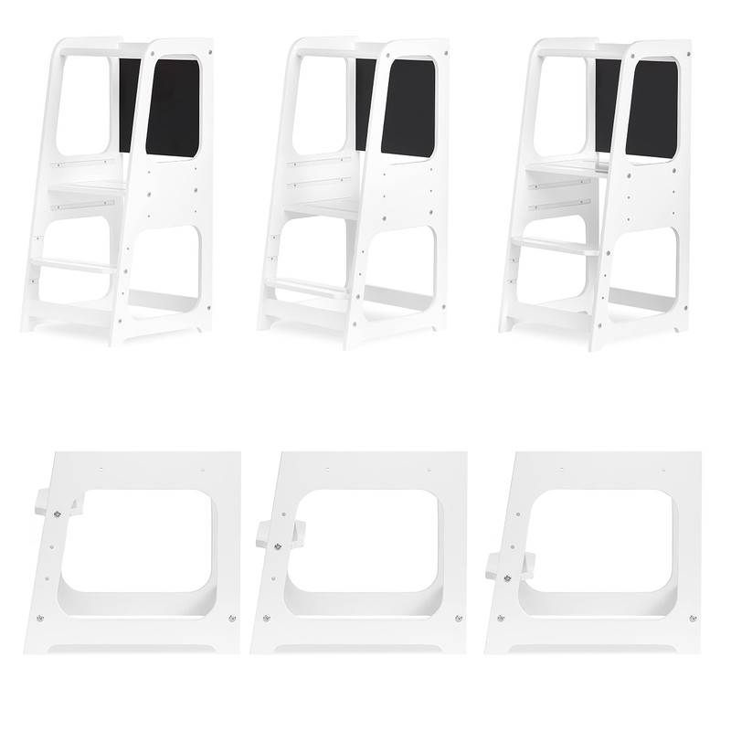 Dream On Me Explora Tower & Step Stool in White