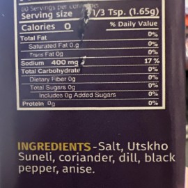 Khomli Georgian Fish Seasoning Georgian Dry Seasoning Khomli Non GMO Imported Delicious