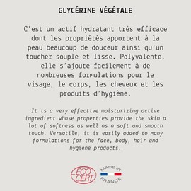 Vegetable Glycerine Organic MY COSMETIK 500 ml