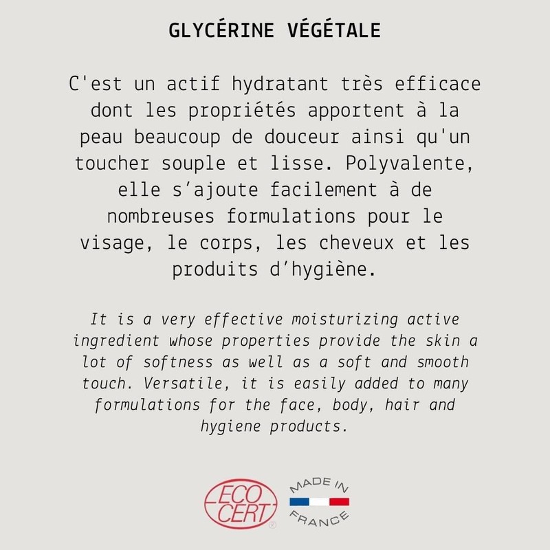 Vegetable Glycerine Organic MY COSMETIK 500 ml