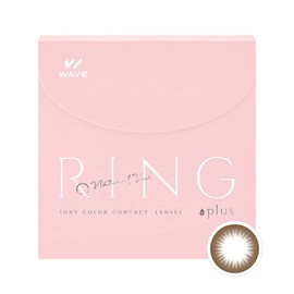 カラコン WAVEワンデー UV リング plus ナチュラルベール 30枚入り 【BC】8.7 【PWR】-4.25
