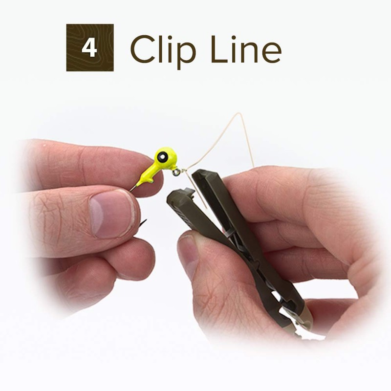 TYEPRO Fly & Ice Fishing Knot Tying Tool, Fly/Jig/Hook (2-Pack)