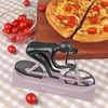 KUONIIY Pizza Cutters, Bicycle Pizza Cutter Dual Stainless Steel Super