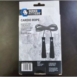Cardio Jump Rope Series 8 Fitness burn fat tone muscle 9’ Long New SDE-2029A