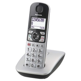 Panasonic KX-TGE510JTS telephone DECT Caller ID Silver Telephone