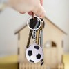 Guqqeuc Xmas Christmas Gifts for Basketball Lovers 3d Basketball Keyring