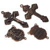 Luomu 4 Sets of Saint Michael Centerpiece and Pardon Crucifix