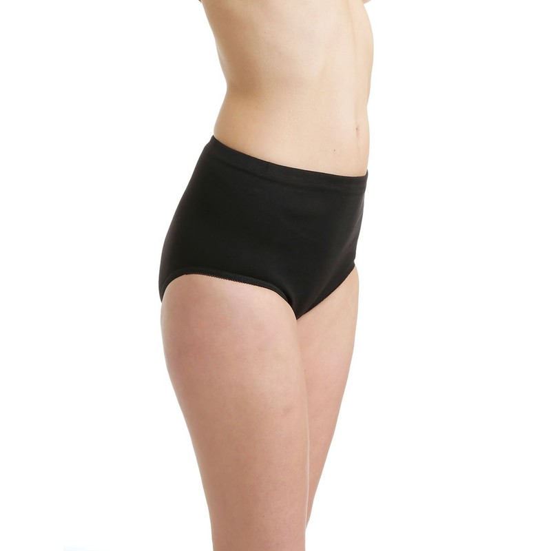 LisaModa Women's Waist Briefs Pack of 6 Seamless Stretch Cotton,