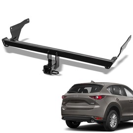 TLAPS 7422440622674 Compatible with 2013-2025 Mazda CX-5 Class 3 III Black 2" Receiver Trailer Hitch