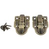 Retro Style Duckbilled Toggle Hasp Latch,LBTODH 2 pcs Antique Toggle