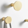 Brass Coat Hook, Wall Mounted Coat Hook Heavy Duty Hanger