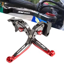 For Suzuki SV650 SV650X SV650X SV650 SV650x 2016 2017 2018 2019 2020 Motorcycle CNC Brake Lever Adjustable Folding Extension Brake Clutch Levers