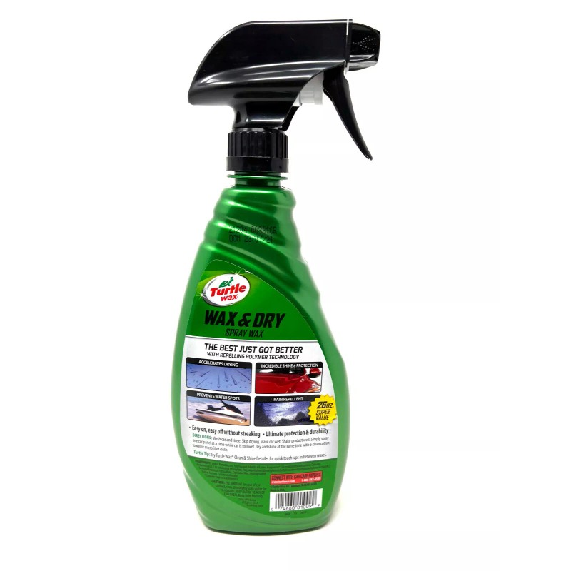 Turtle Wax Quick and Easy 1-Step Wax and Dry Spray