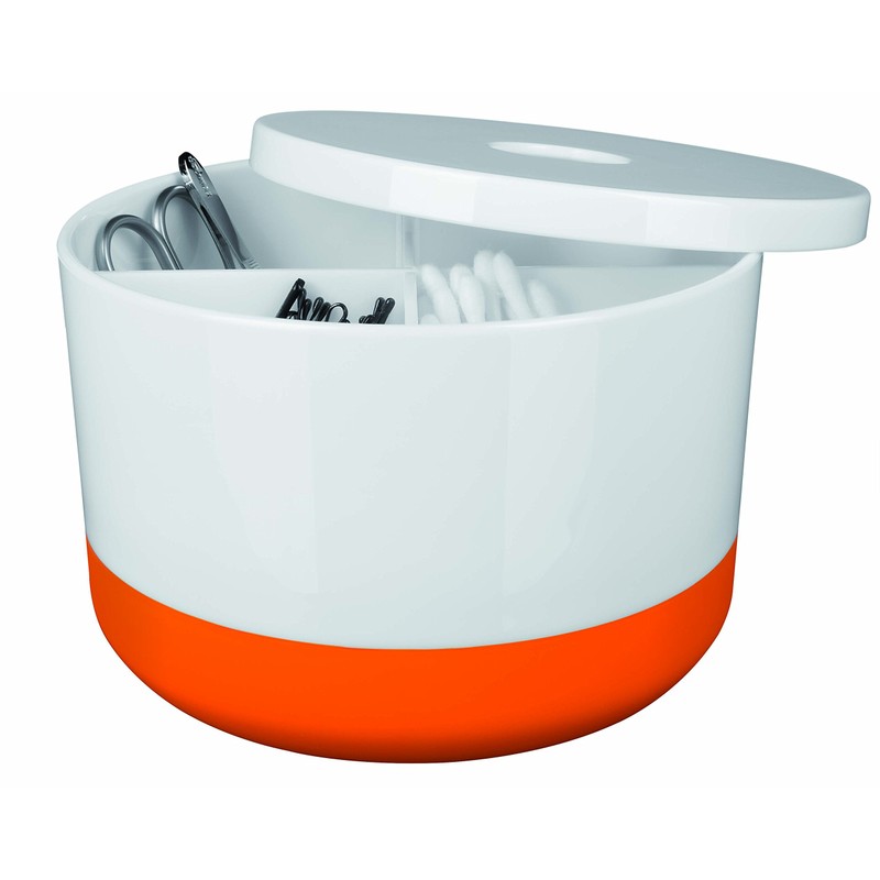 Spirella Moji Cosmetic Organiser with Individually Adjustable Compartments Storage Box