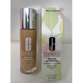 Clinique Beyond Perfecting Foundation + Concealer in One WN12 Meringue   L4