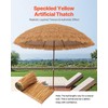 VEVOR Artificial Thatch Grass Roof, 1.3 x3.2 ft Mexican Style