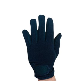 Mustang Eq Youth Equestrian Gloves for Girls & Boys Children Gloves All Weather Outdoor Sports Gloves Horse Riding (10-12 Years, Black)