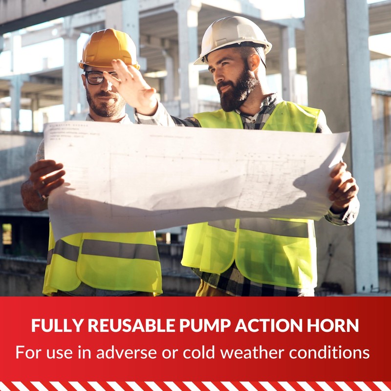 Firechief Hand Pump Air Horn C Reusable Blow Horn for