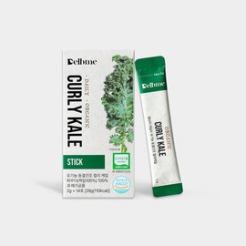 델브미 유기농 동결건조 컬리케일 100% 스틱형 28g 14포 1개 Delbmi Organic Freeze-Dried Curly Kale 100% Stick Type 28g 14 Sachets 1 Pack