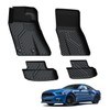 LASFIT Floor Mats for Ford Mustang 2015-2025 All Weather Protector