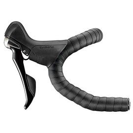 CICLOVATION Bicycle Handlebar Tape Leather Touch 2D Carbon Pattern Black