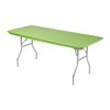 Kwik-Covers 6' Rectangle Plastic Table Covers 30" x 72", Bundle