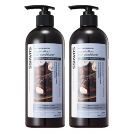 Suavis Argan Brilliant Hair Conditioner, 500ml, 2 pieces / 수아비스 아르간 브릴리언트 헤어 컨디셔너, 500ml, 2개