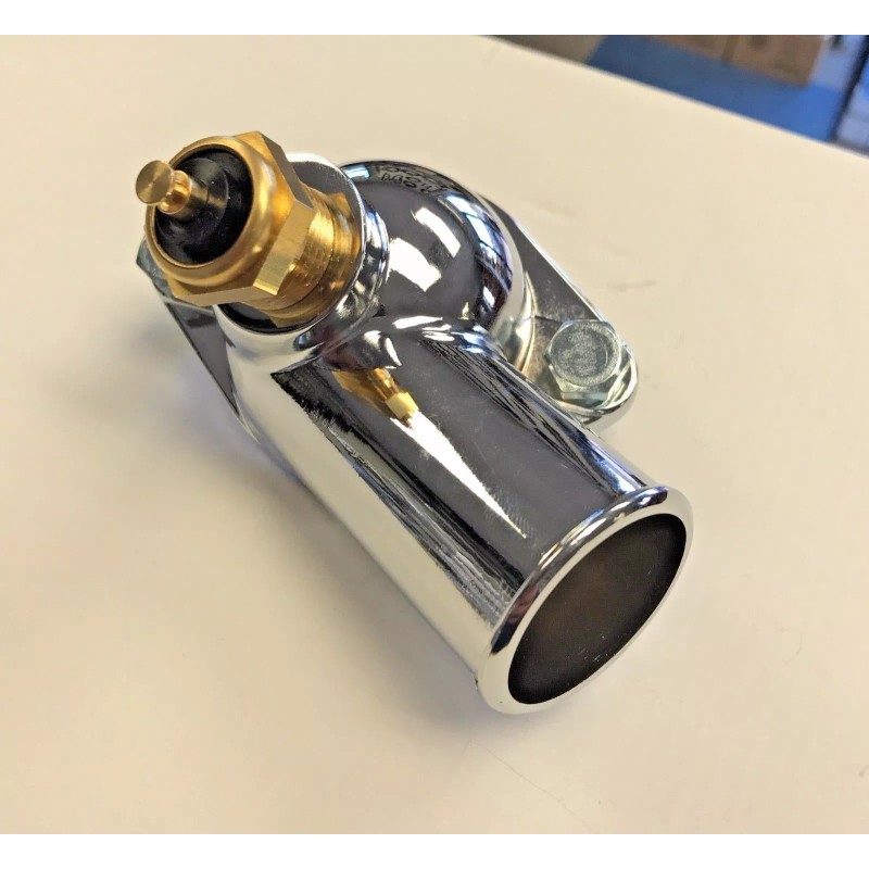 NYRM chevy thermostat Water Neck Housing BBC SBC WITH TEMP