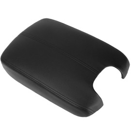 ASAPE Center Console Cover Arm Rest Lid Leather Suture for Honda Accord 2008 2009 2010 2011 2012 (Black)