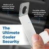 IMPRESA [2 Pack] White Cooler Lock Bracket for Yeti and