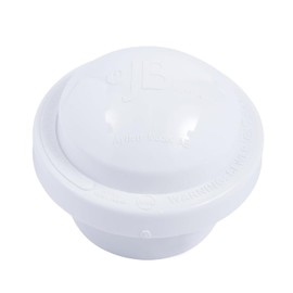 JB Products Air Admittance Valve AAV, 2″ x 1-1/2″ Solvent Weld 20 DFU Capacity, PVC Construction For Venting Plumbing Drainage Systems (White)