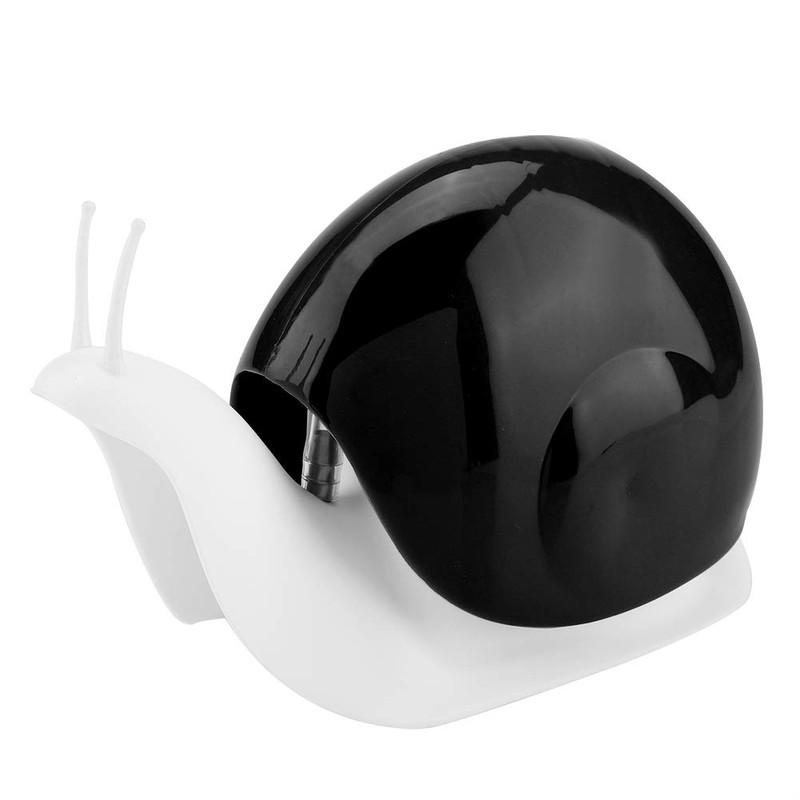Soap Liquid Dispenser Snail Shape Press Style Worktop Lotion Dispenser